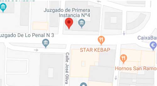 mapa registro civil huelva